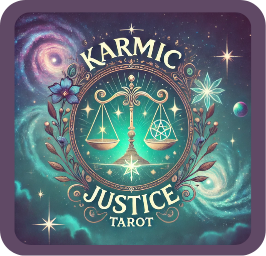 Karmic Justice Tarot Logo